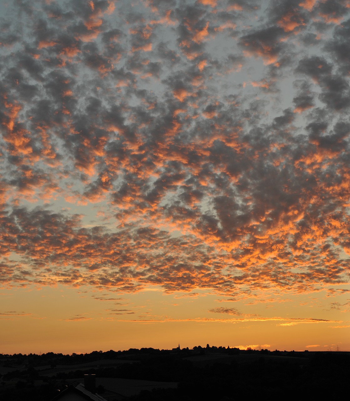 sunset nußdorf eberdingen free photo