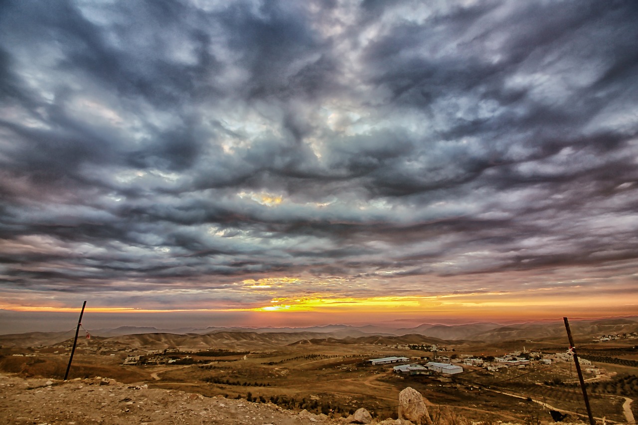 sunset clouds s free photo