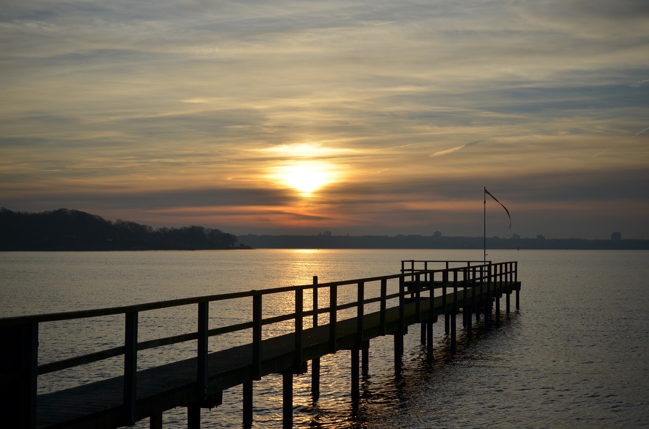 sunset web water free photo