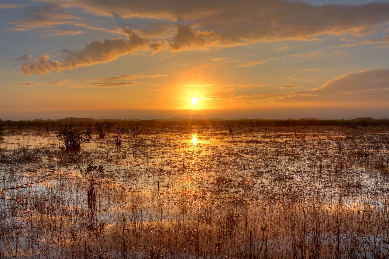 sunset landscape sky free photo