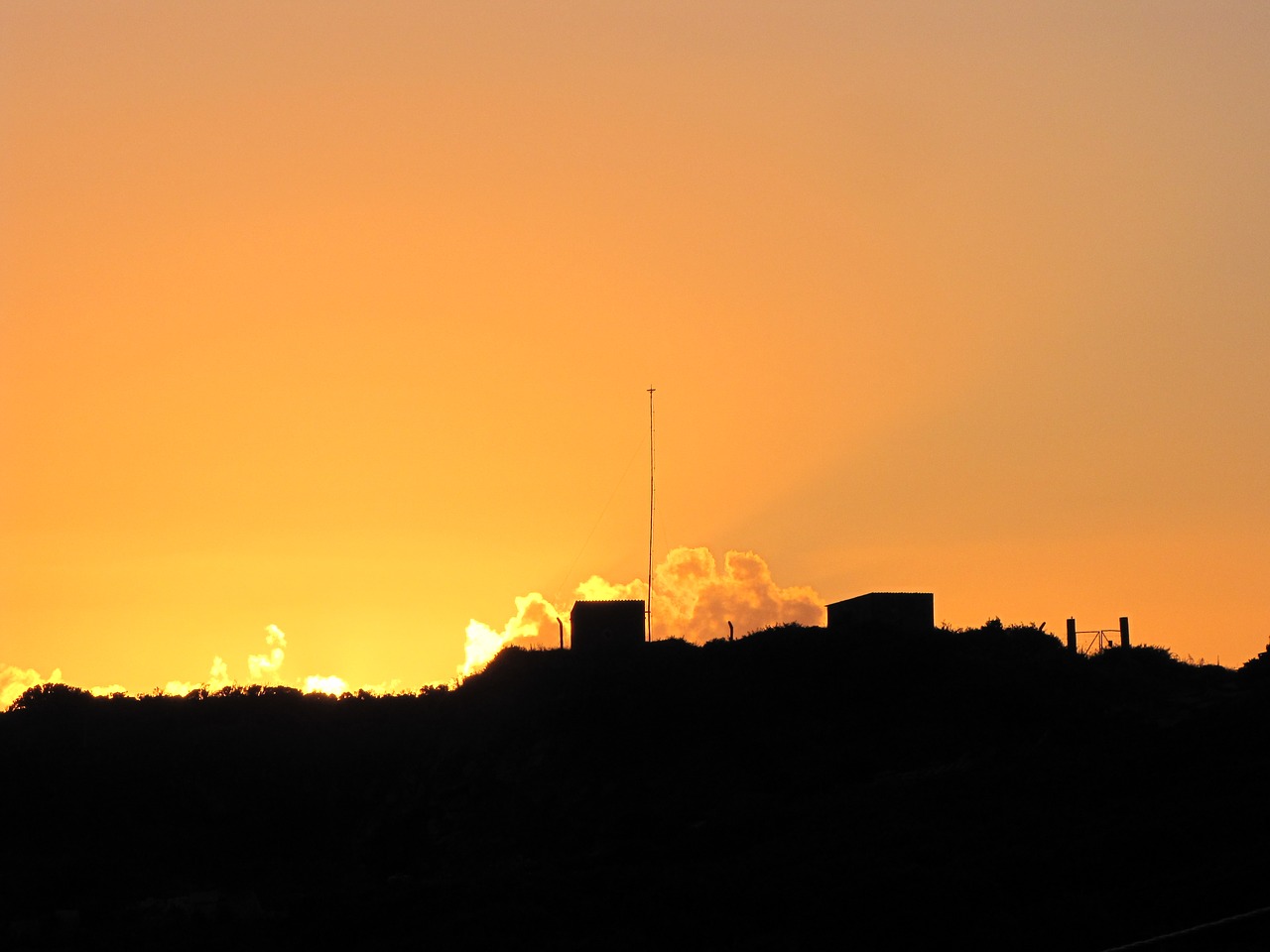 sunset landscape outdoor free photo