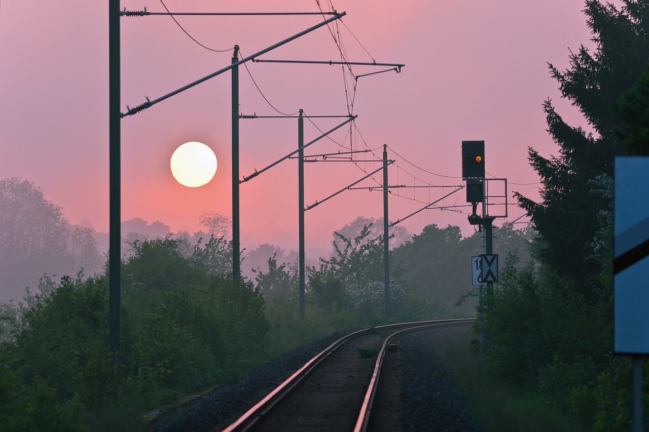 sunset seemed abendstimmung free photo