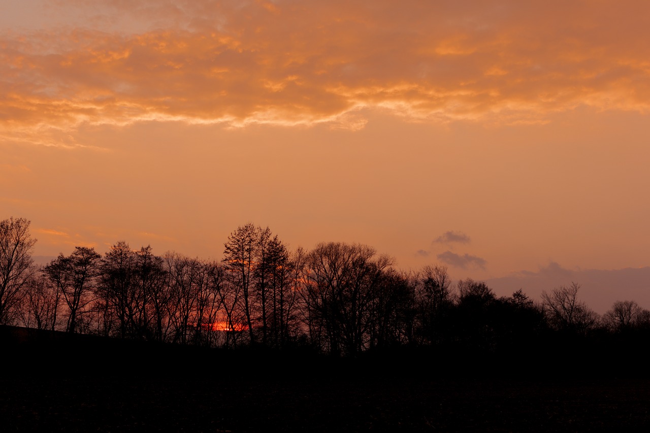 sunset zotmenie the sky free photo