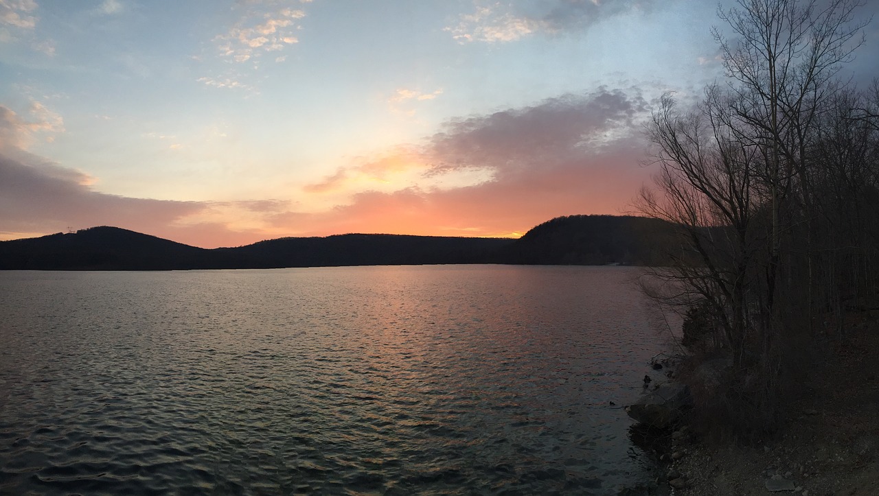 sunset clouds nature free photo