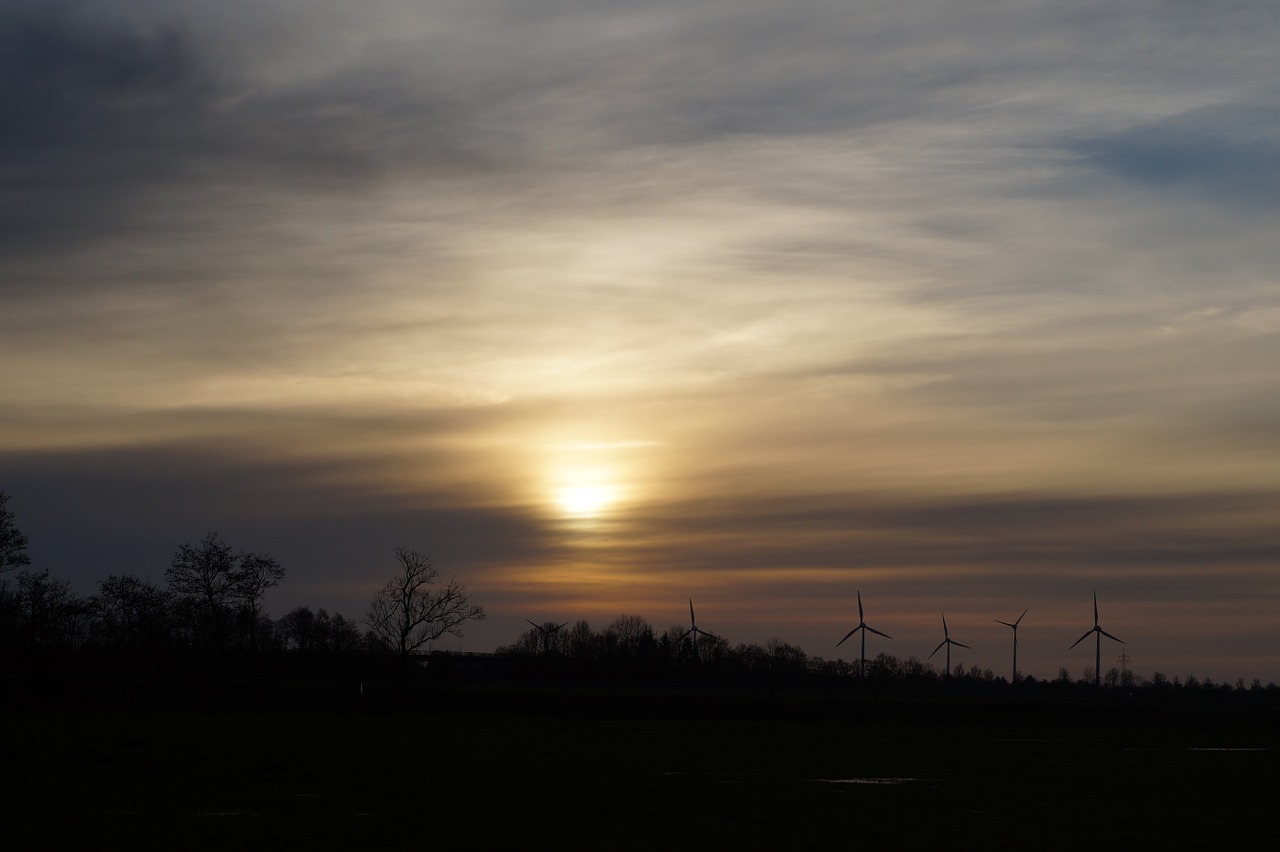 sunset abendstimmung romantic free photo