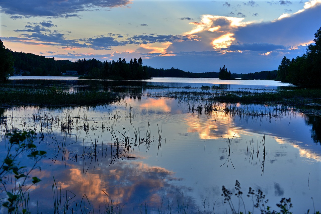 sunset colors nature sunset free photo