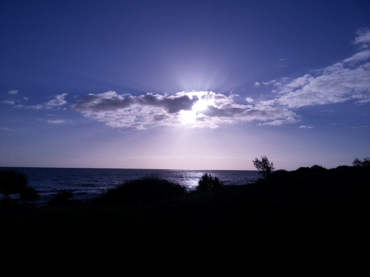 sunset beach ocean free photo