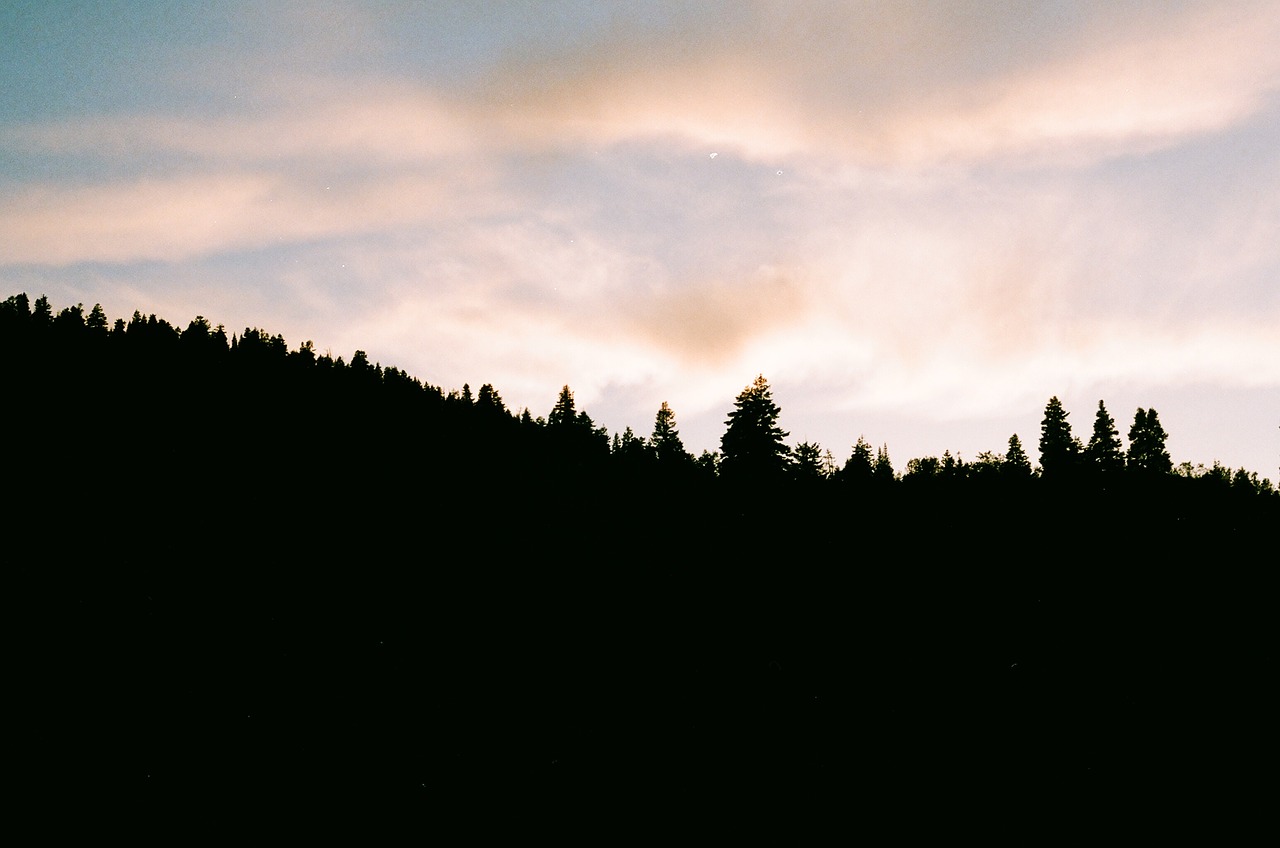 sunset sky clouds free photo