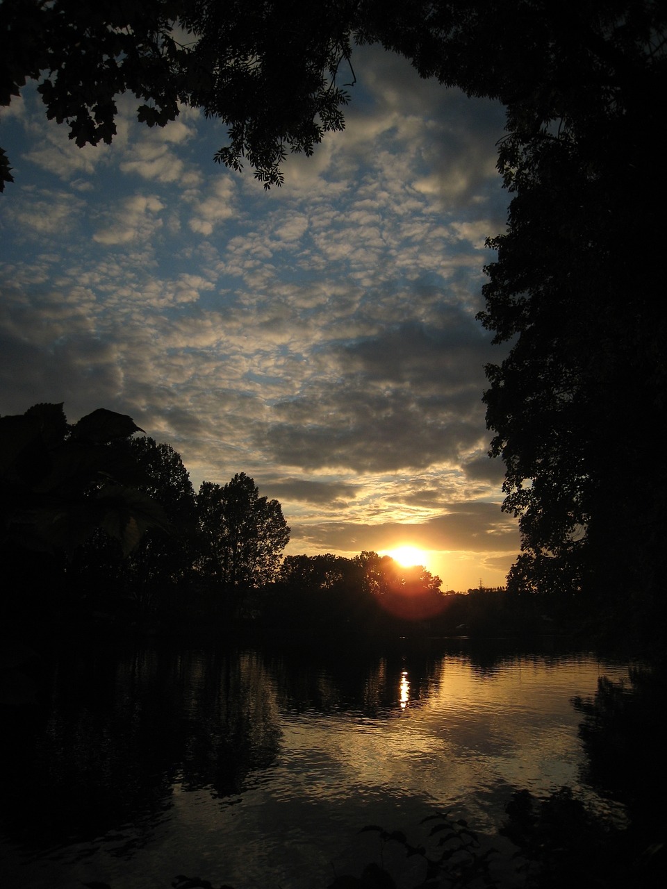 sunset landscape sun free photo