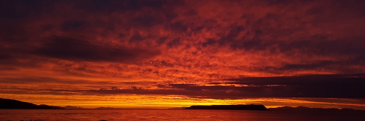 sunset plimmerton nz free photo