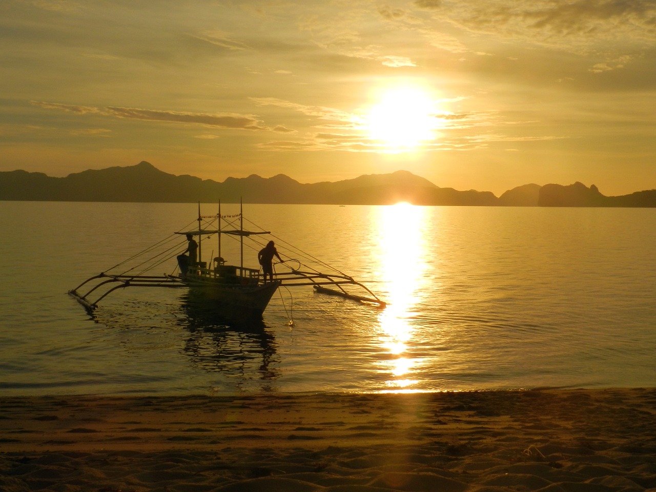 sunset sunrise philippines free photo