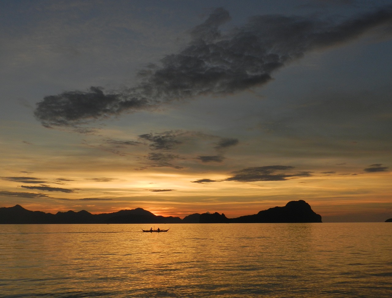 sunset sunrise philippines free photo