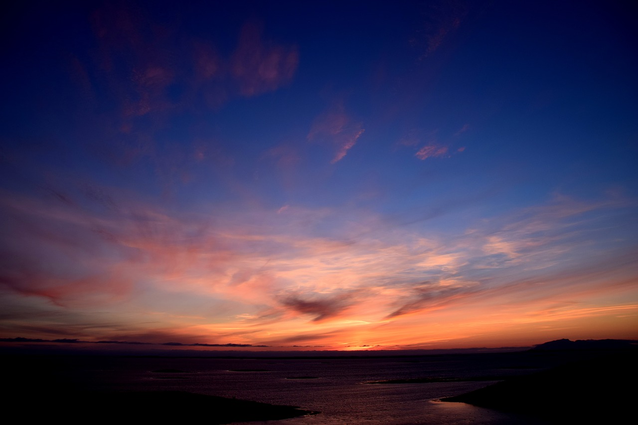 sunset norway nordland free photo