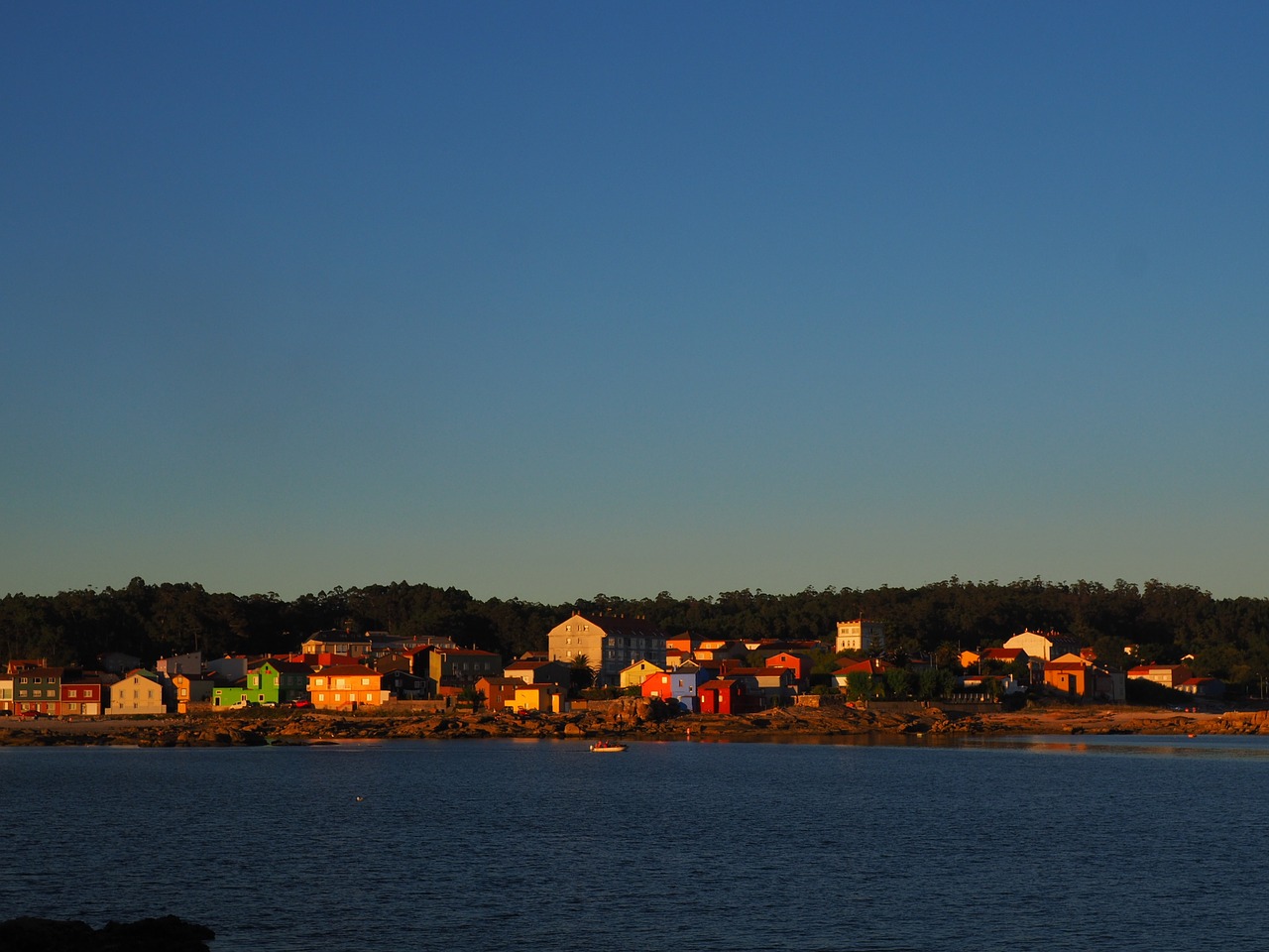 sunset landscape sea free photo