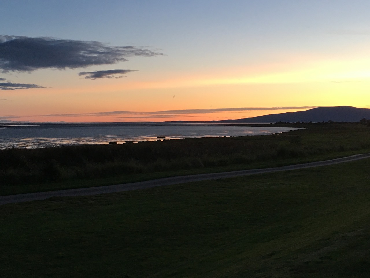 sunset scotland tranquil free photo