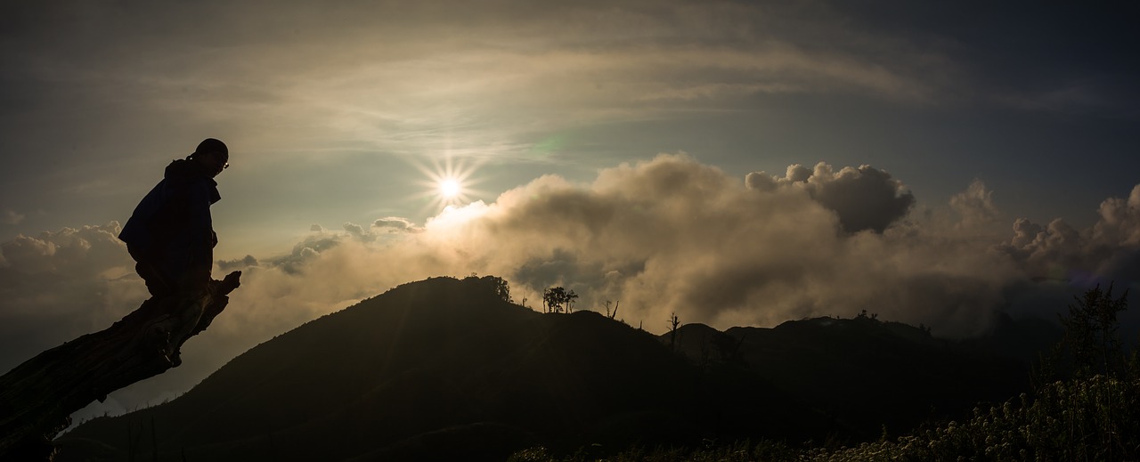 sunset clouds nature free photo