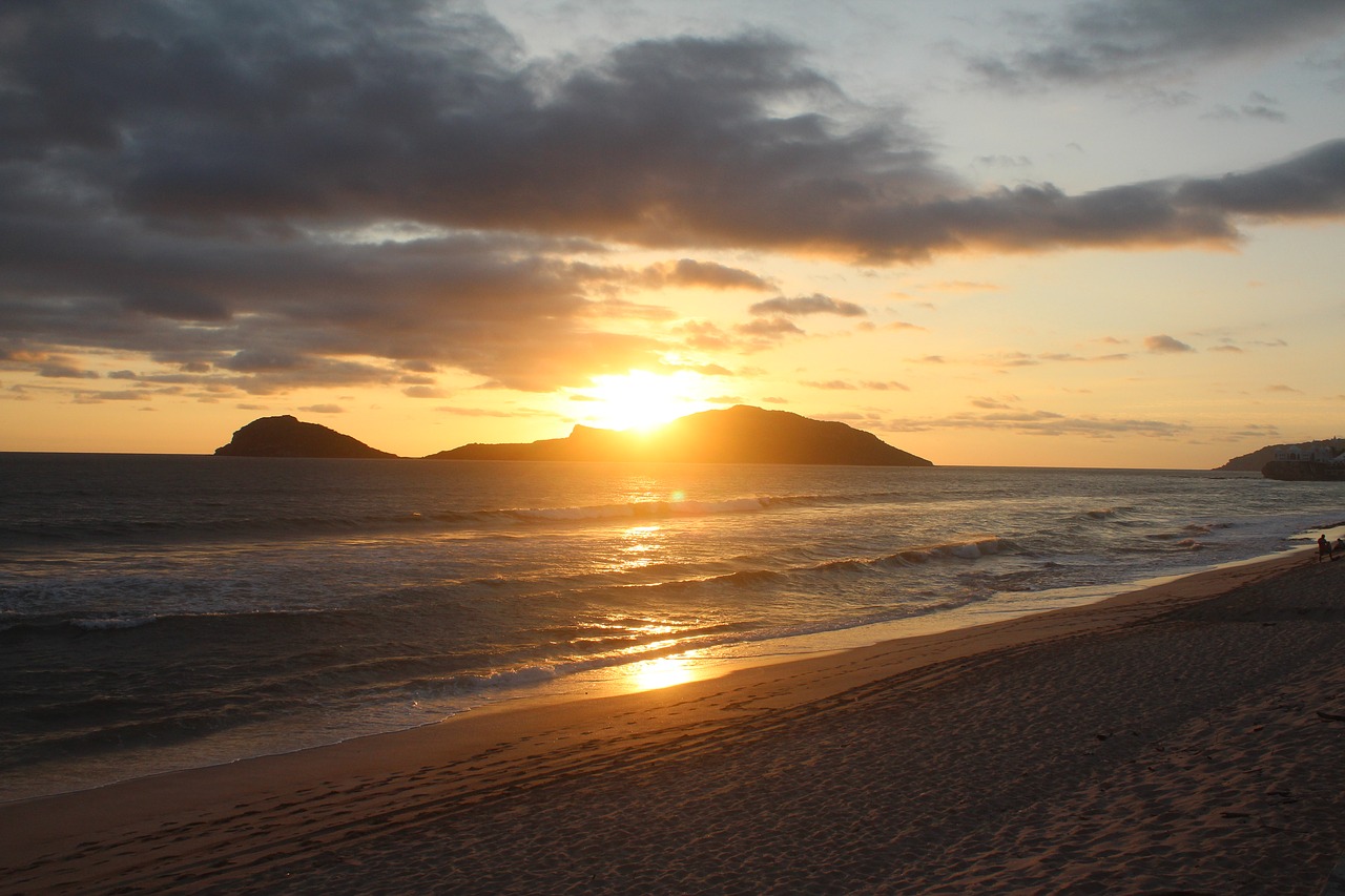 sunset mazatlan islands free photo