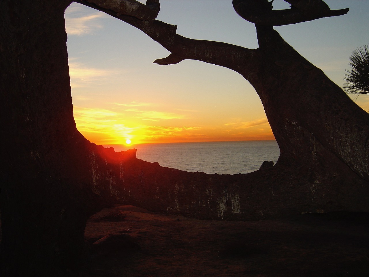 sunset california landscape free photo