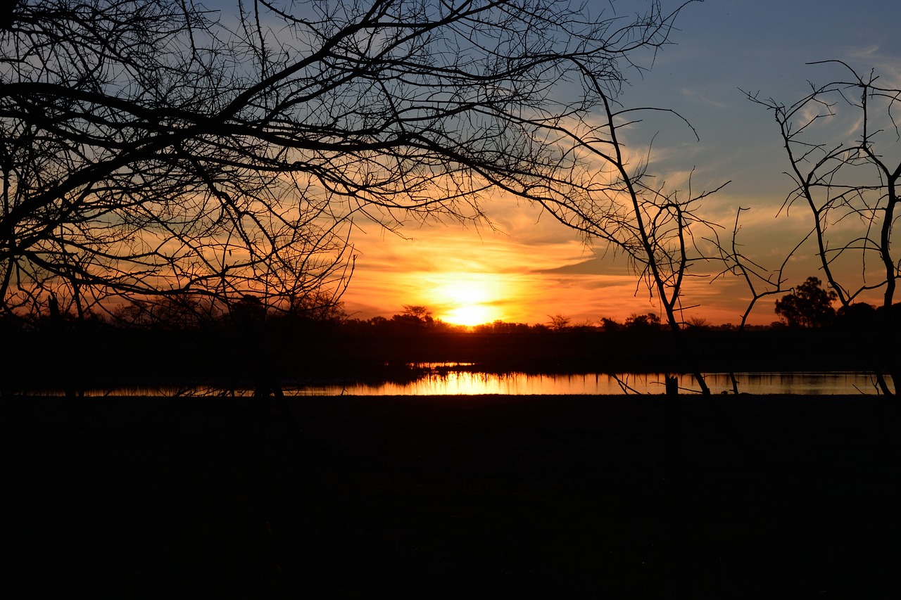 sunset landscape sun free photo