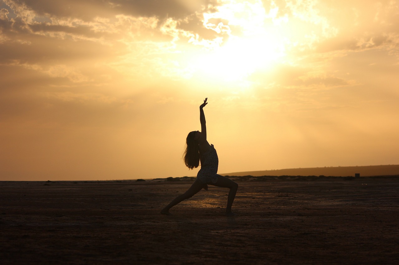 sunset dance dancer free photo