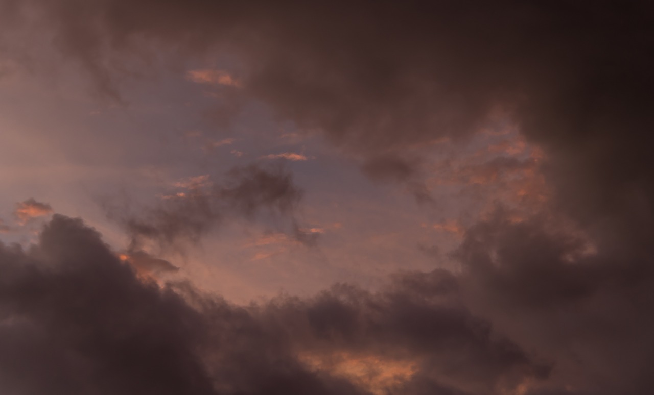 sunset  sky  clouds free photo