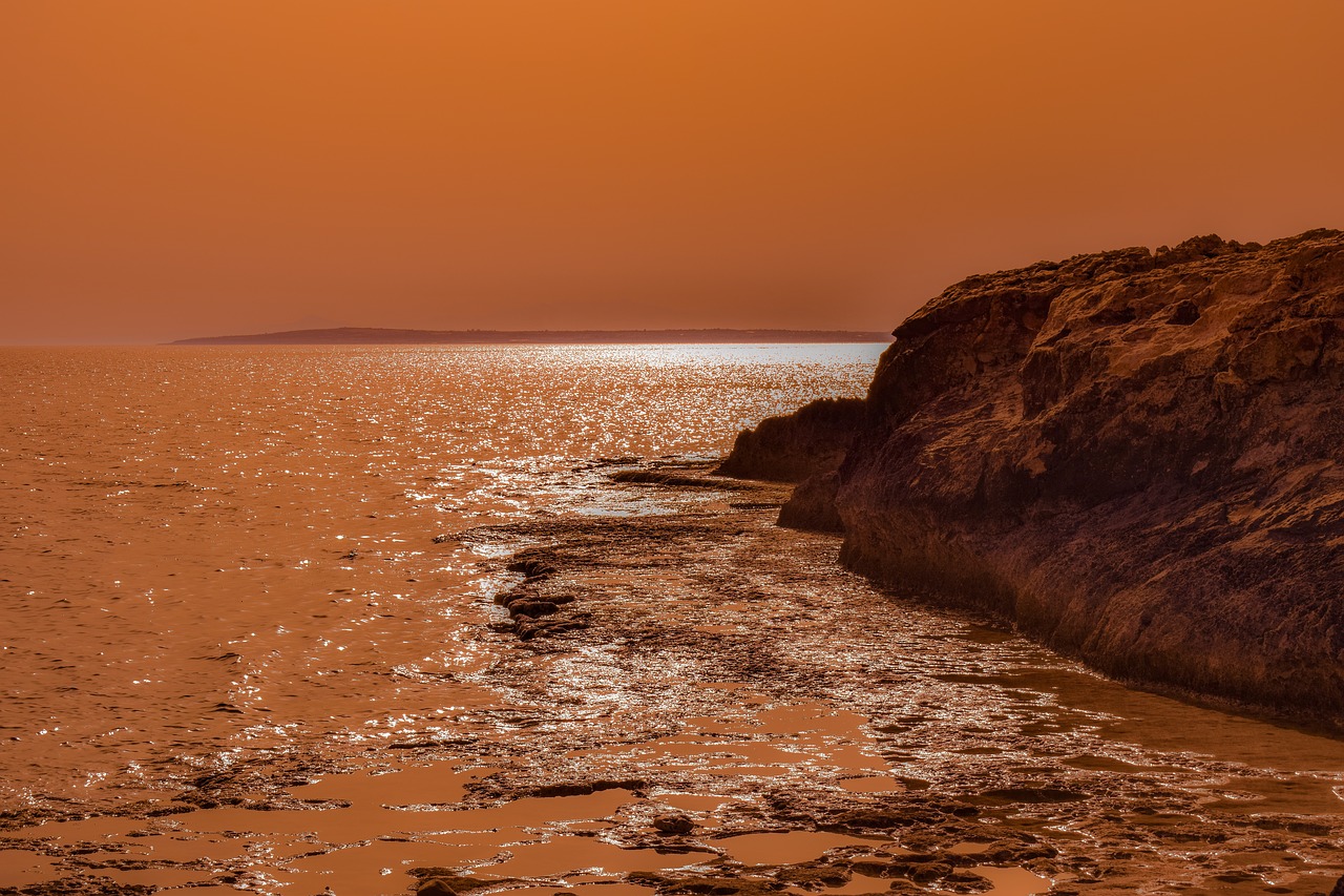 sunset  sea  seashore free photo