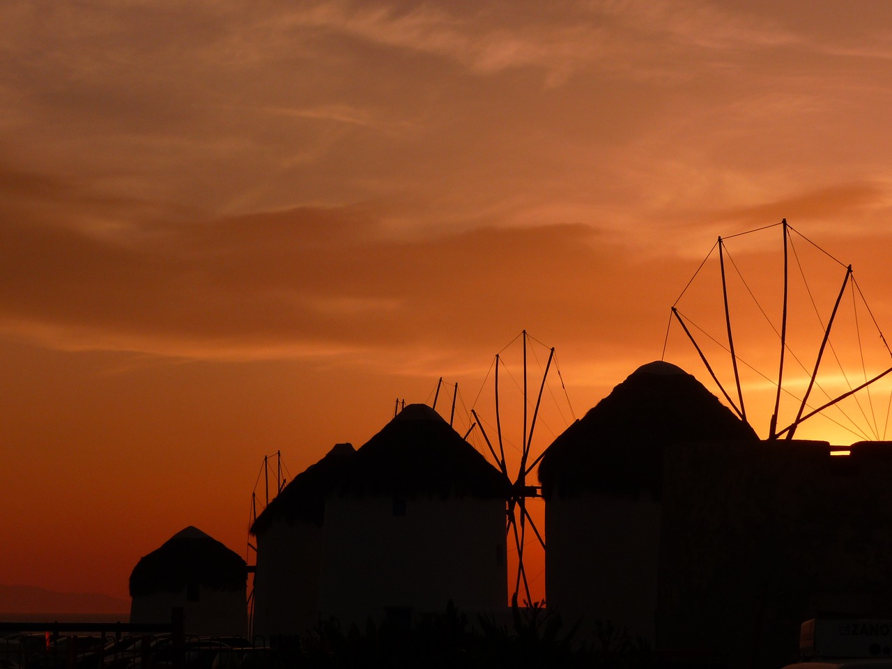 sunset  dawn  silhouette free photo