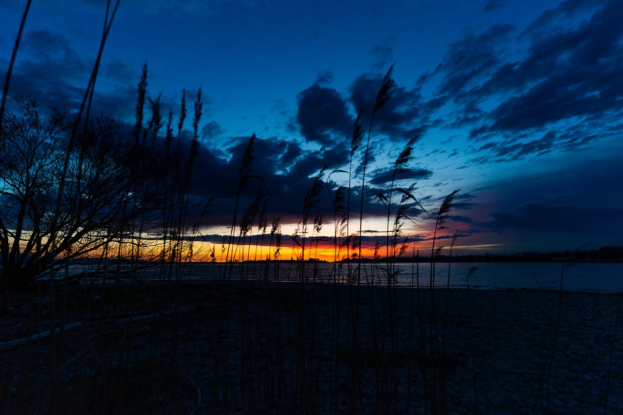 sunset  panorama  nature free photo