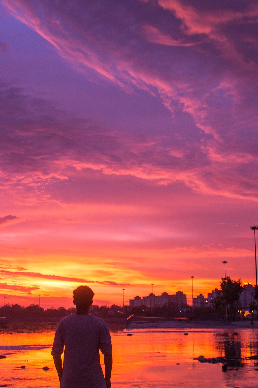 sunset  sky  sunrise free photo