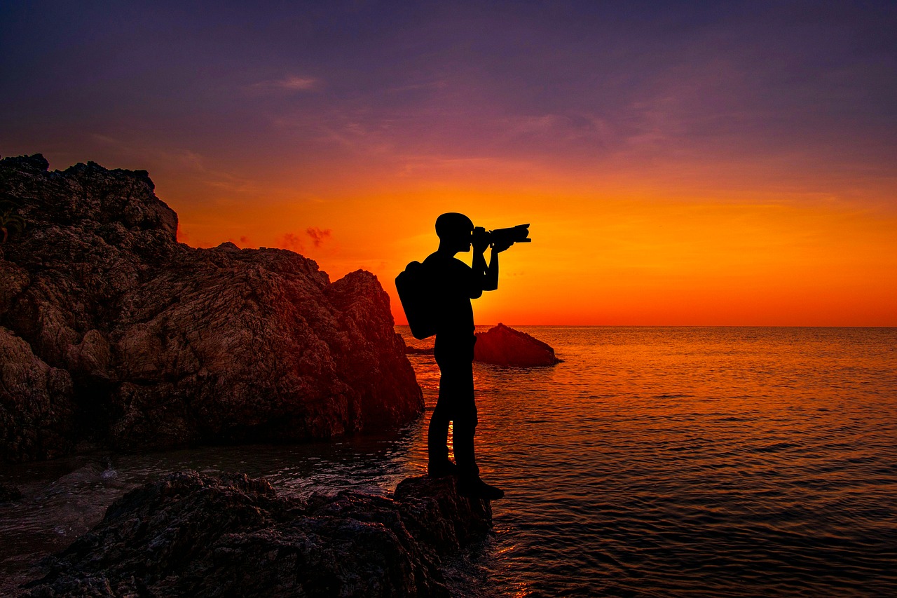 sunset  photography  camera free photo