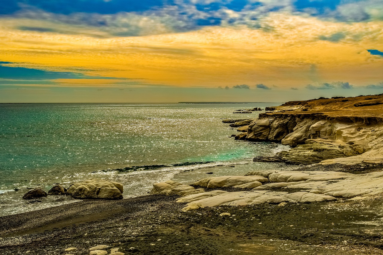 sunset  sea  seashore free photo