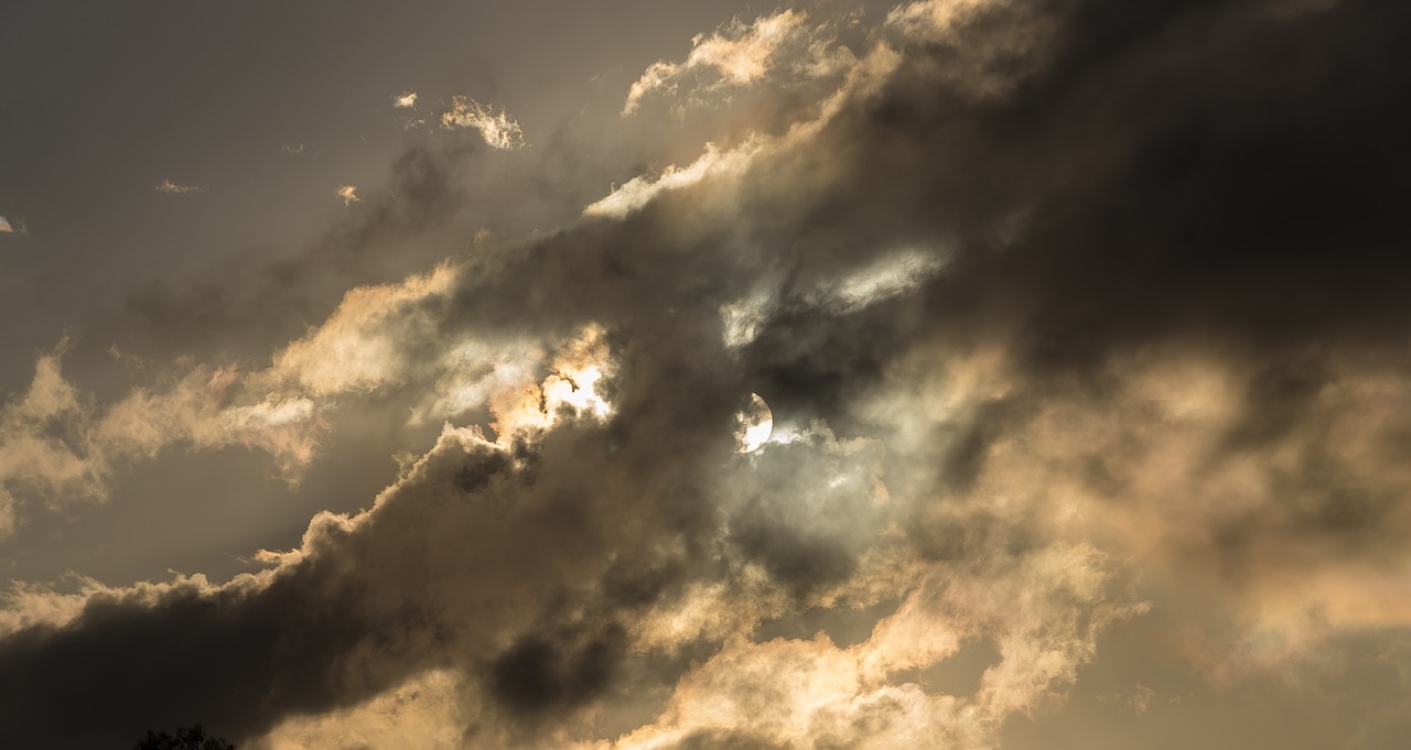 sunset  sky  clouds free photo