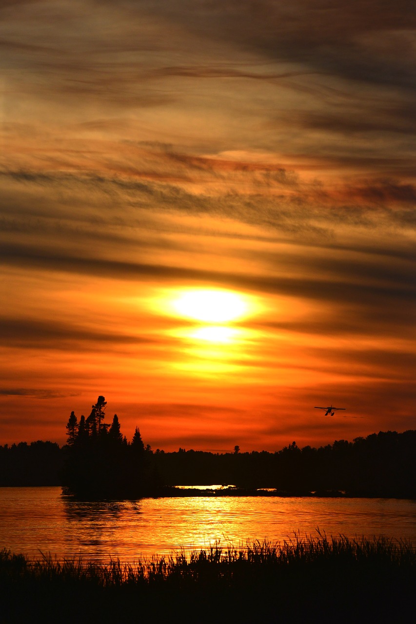 sunset  landscape  twilight free photo