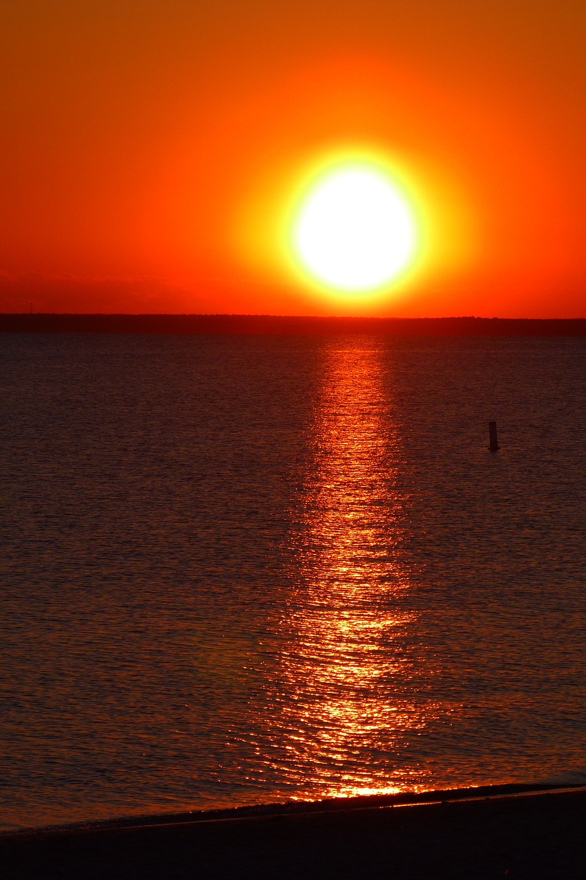 sunset  sea  cape cod free photo