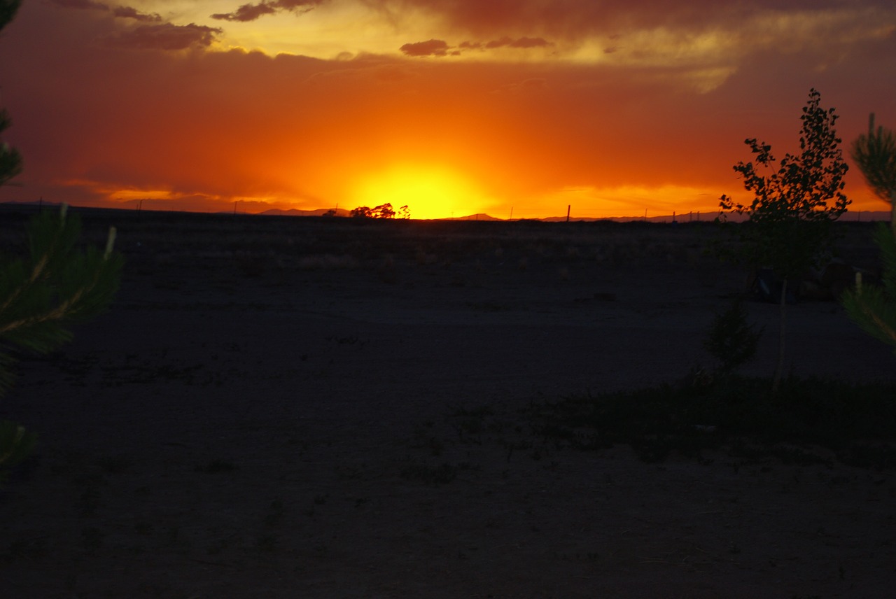 sunset golden sunset landscape free photo