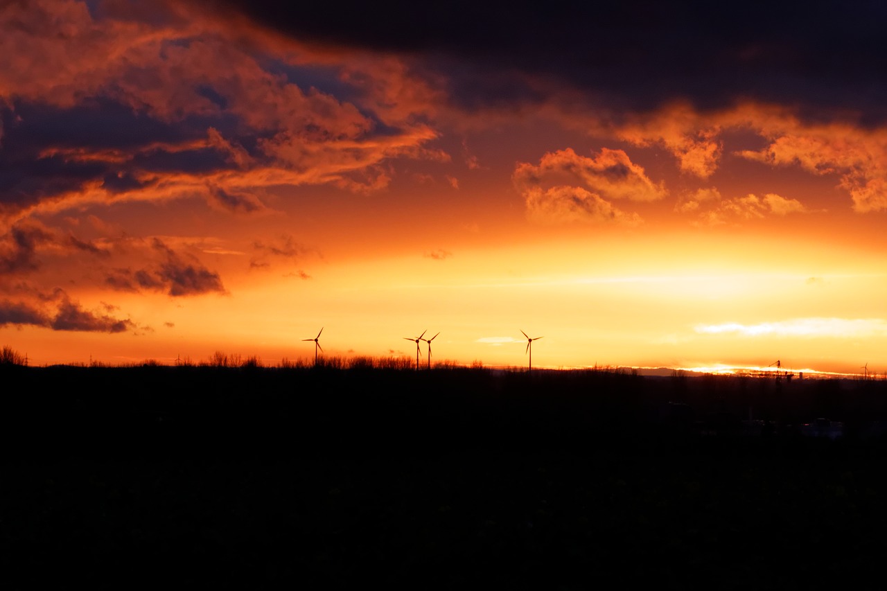 sunset  clouds  sky free photo