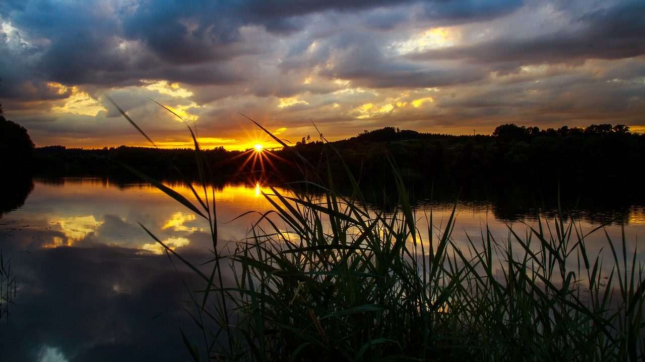 sunset  destination finger lakes  nature free photo