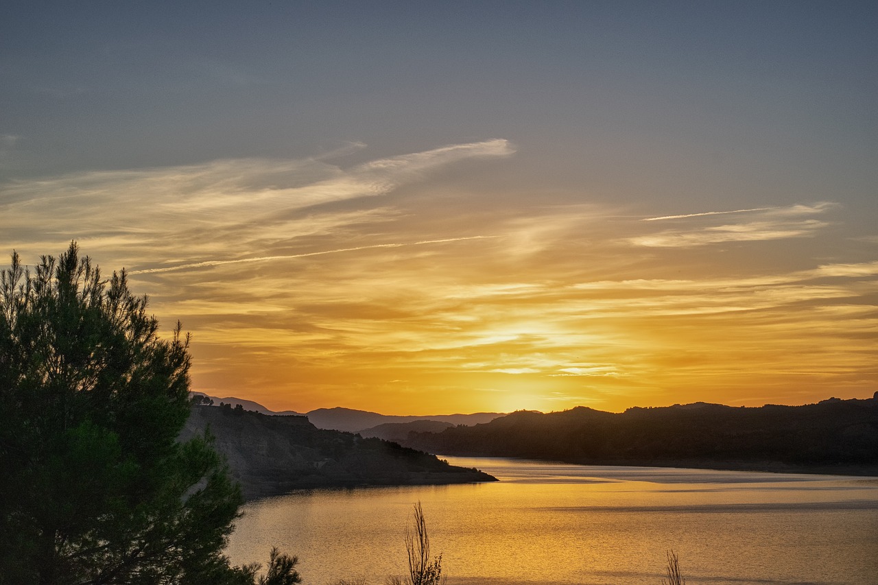 sunset  sky  clouds free photo