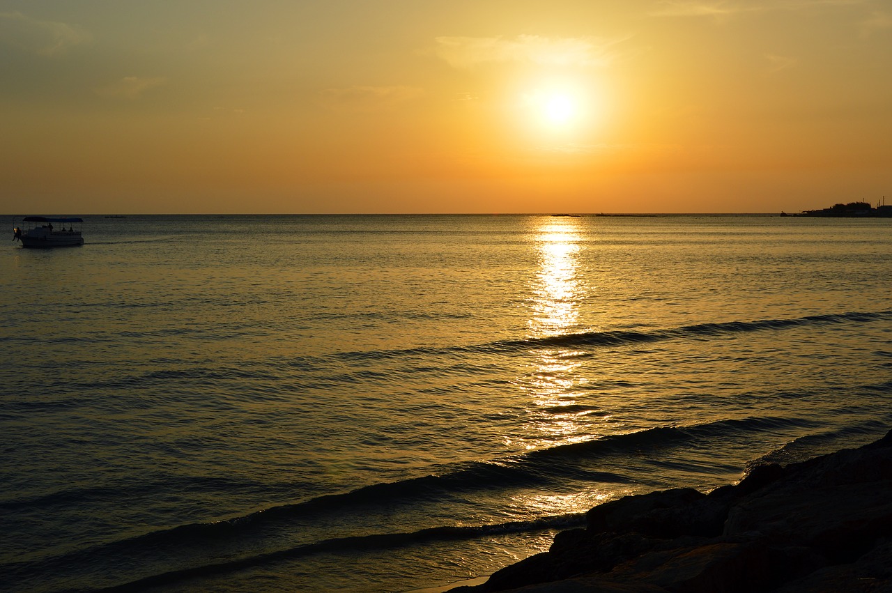 sunset  evening  abendstimmung free photo