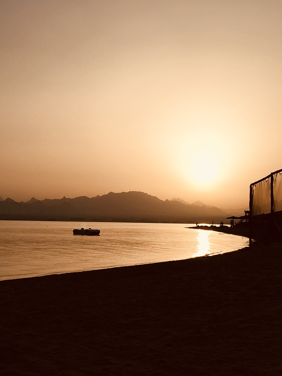 sunset  sea  beach free photo