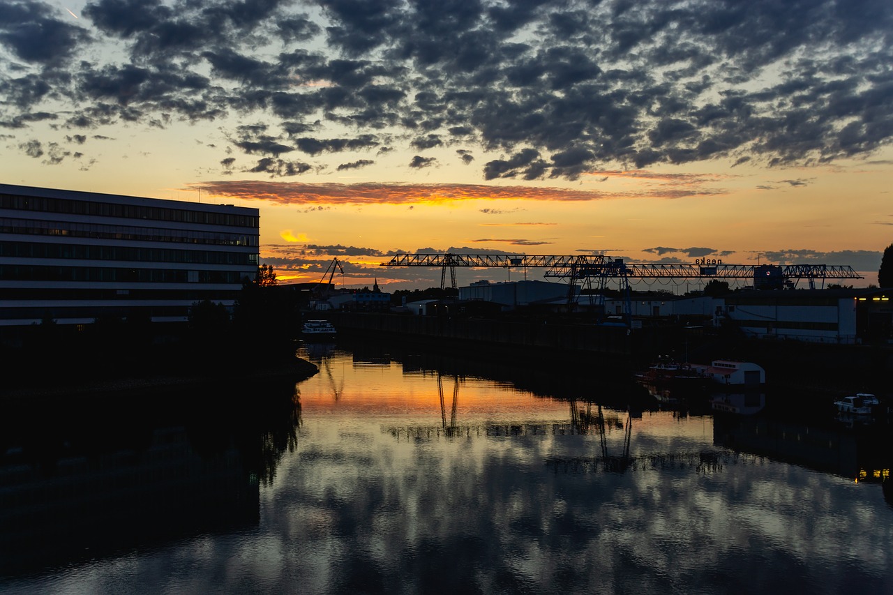 sunset  clouds  sky free photo