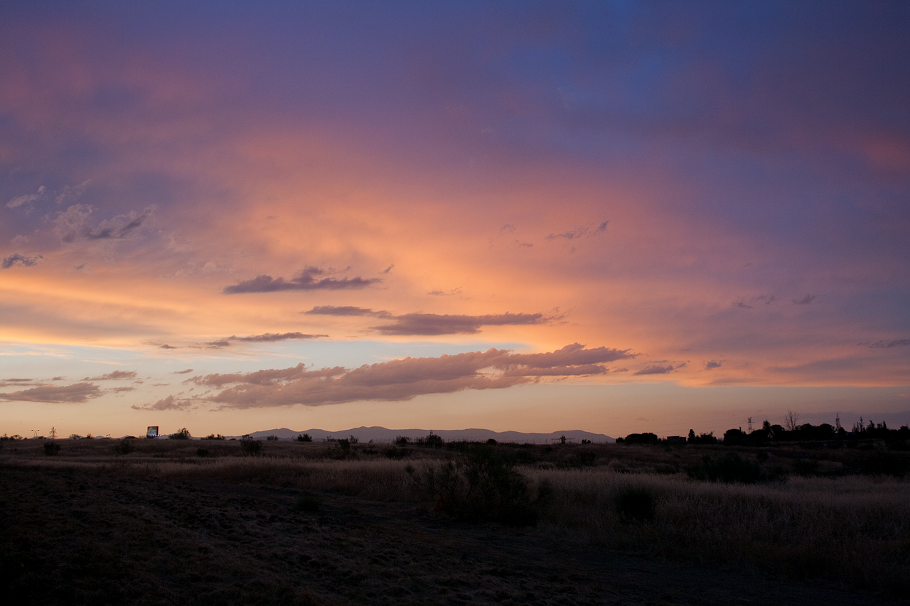 sunset  clouds  sky free photo