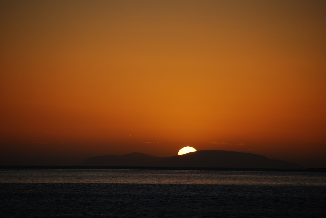 sunset  ocean  beach free photo