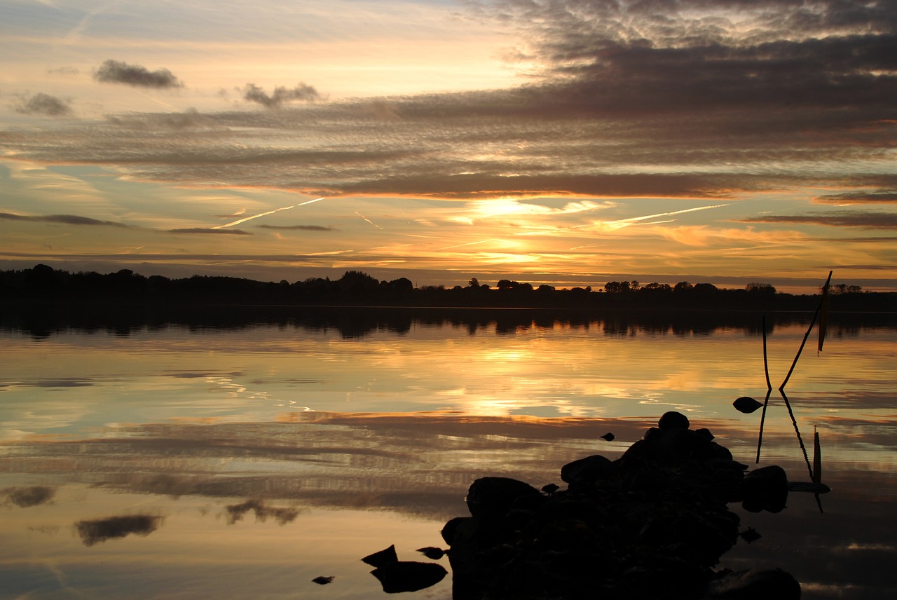 sunset  vacations  abendstimmung free photo