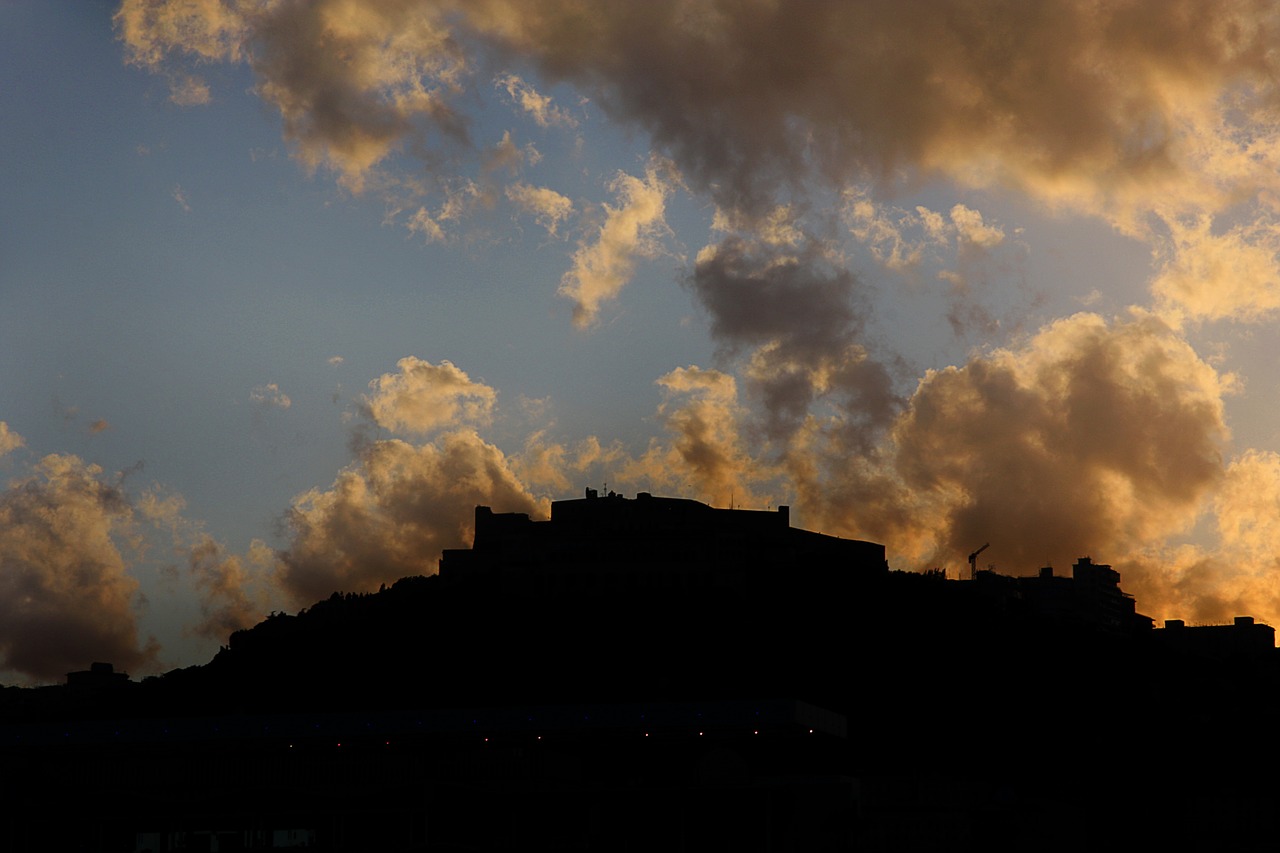 sunset holidays porto free photo