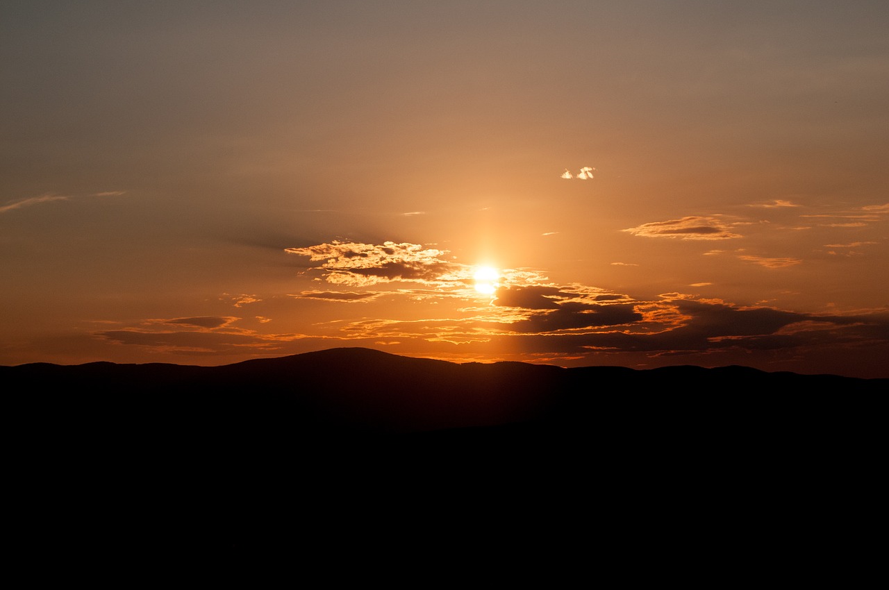 sunset  twilight  evening free photo