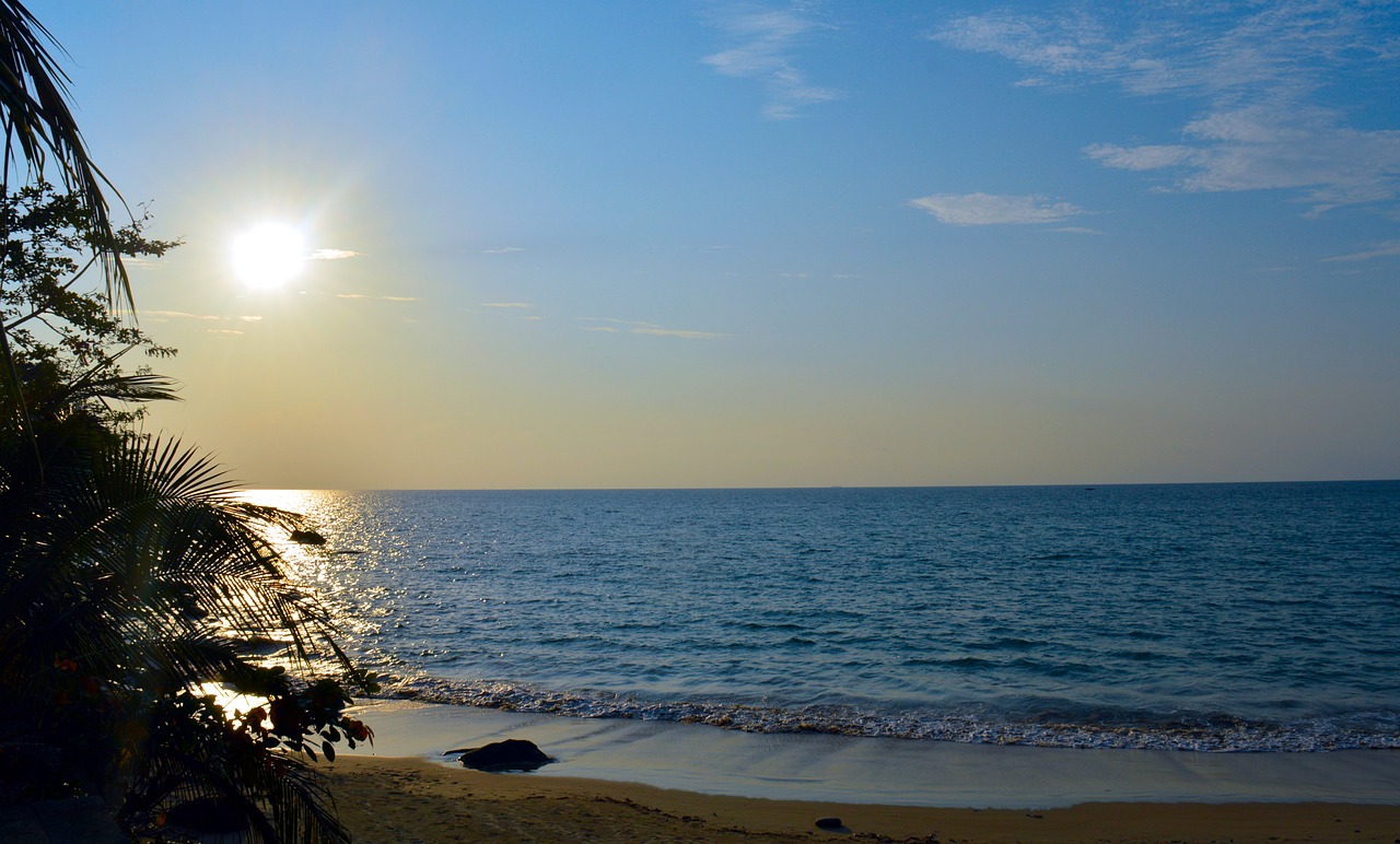 sunset  evening  sky free photo