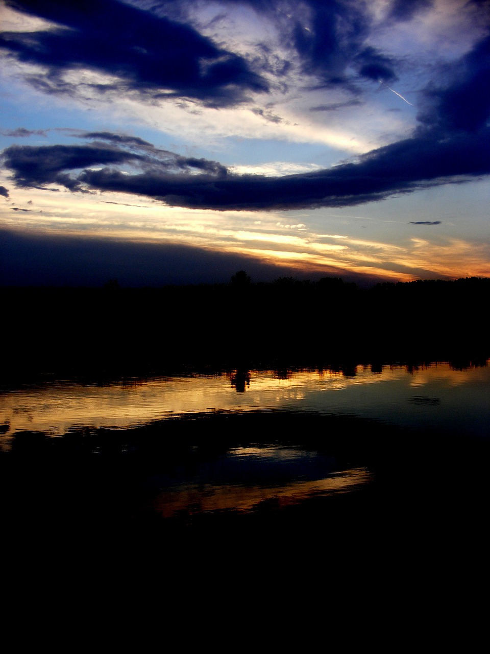 sunset sky cloud free photo