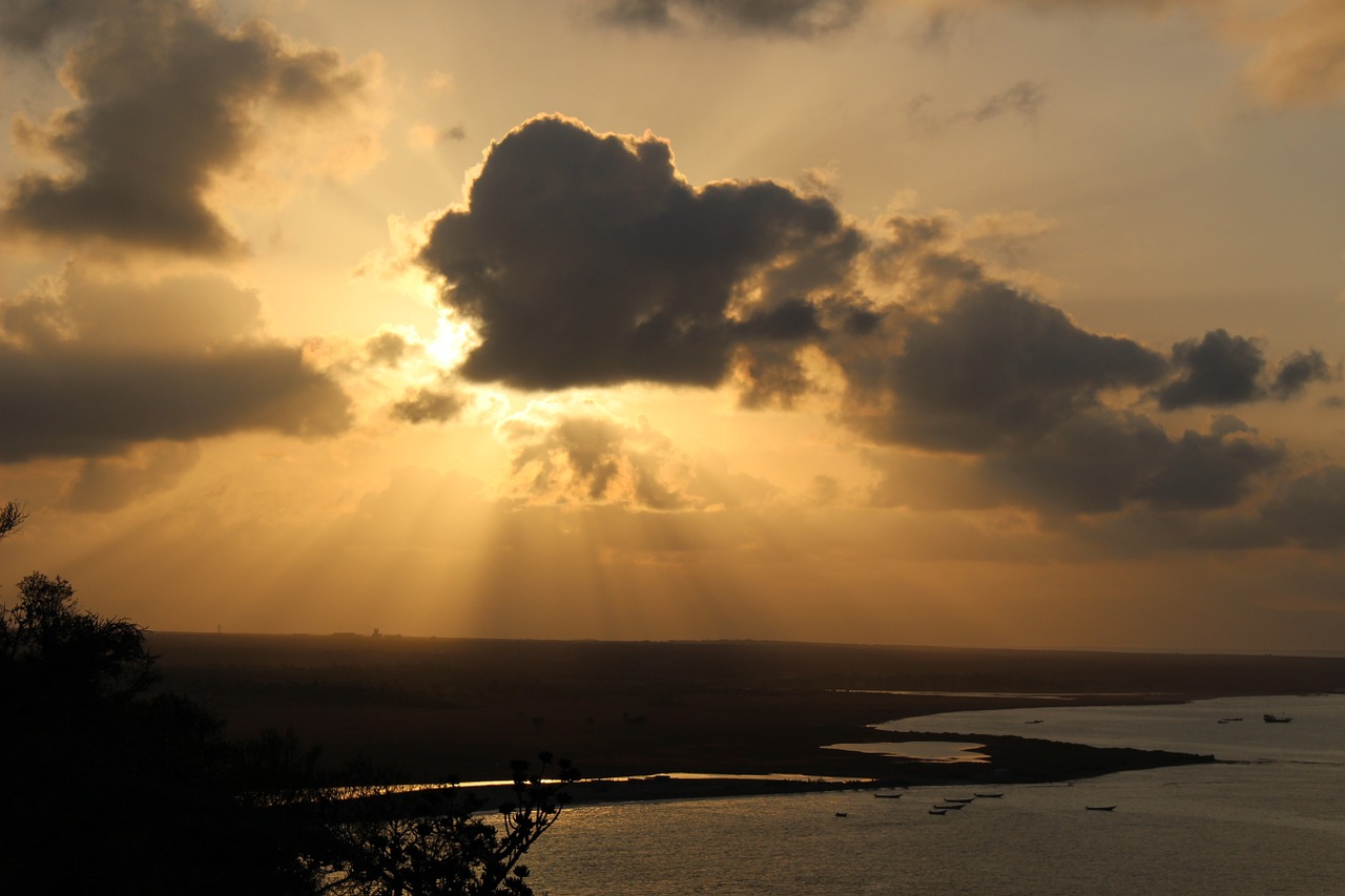 sunset socotra arab free photo