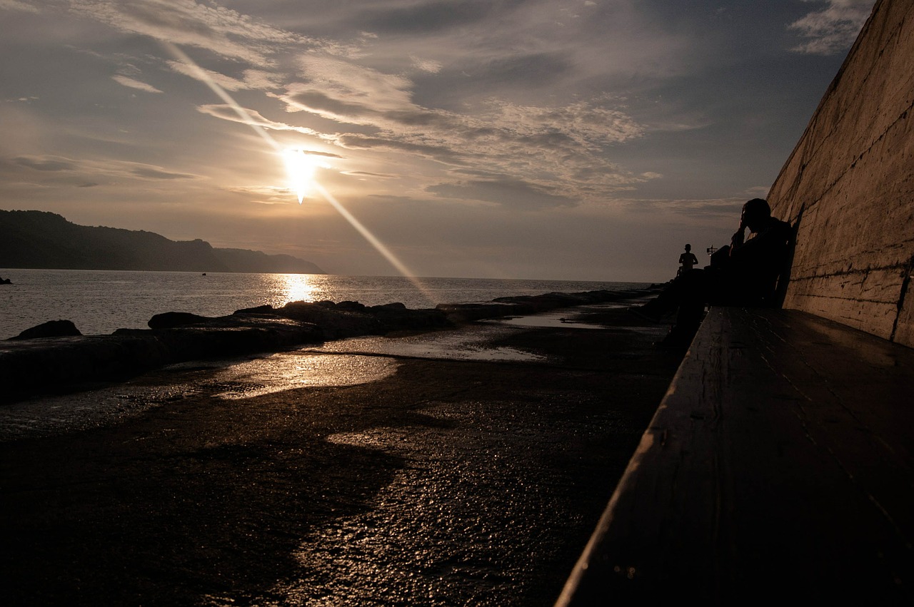 sunset landscape porto free photo